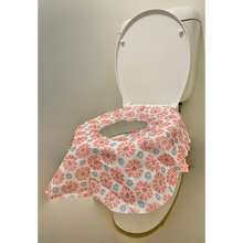 Load image into Gallery viewer, Disposable Extra Large Toilet Seat Covers - great for babies, toddlers, kids &amp; adults for toilet training, travel, work &amp; everyday use to keep the germs away!
