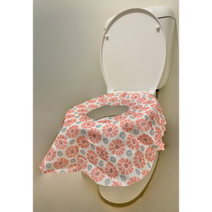 Disposable Extra Large Toilet Seat Covers - great for babies, toddlers, kids & adults for toilet training, travel, work & everyday use to keep the germs away!