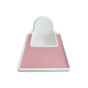 Silicone Placemat for IKEA Antilop Highchair in Candy Pink from Bubs Playground and Bubs Eats