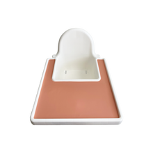 Load image into Gallery viewer, Silicone Placemat for IKEA Antilop Highchair in Sunrise Pink from Bubs Playground and Bubs Eats
