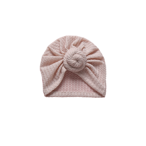 Knit Waffle Turban